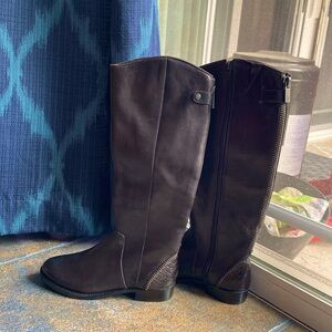 Arthuro Chiang  Dark Brown tall Boots NWOT 6.5